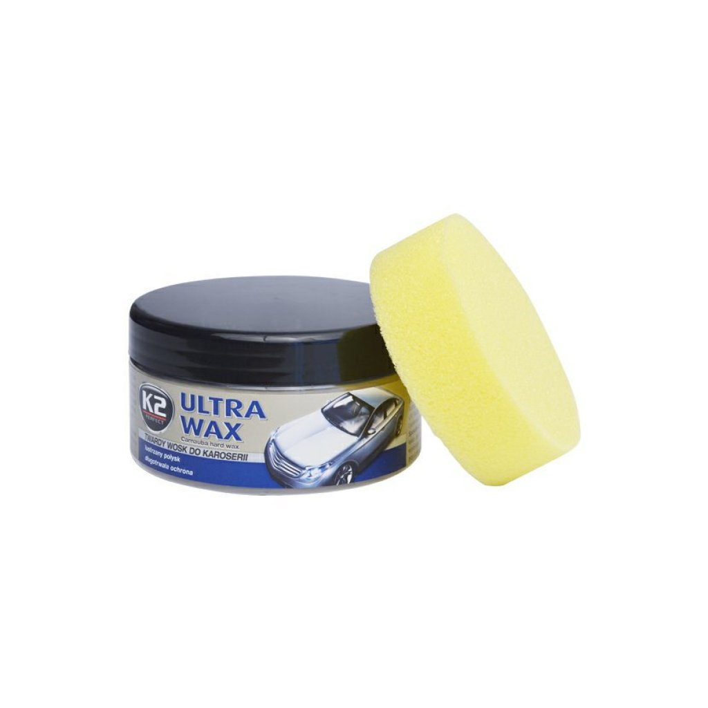 K2 ULTRA WAX 250 ml, konzervační pasta na obnovu lesku karoserie, K073