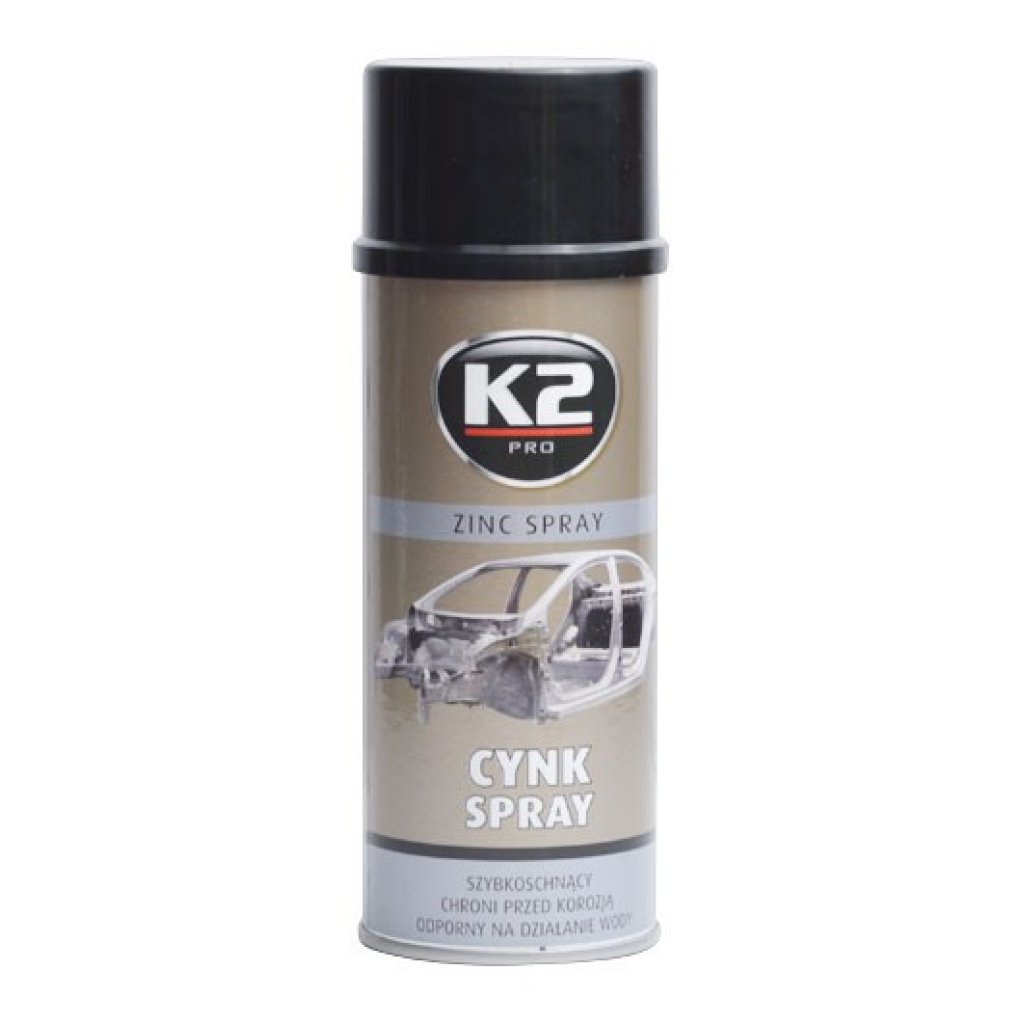 K2 ZINC SPRAY 400 ml - zinkový sprej (antikorozní údržba), L350