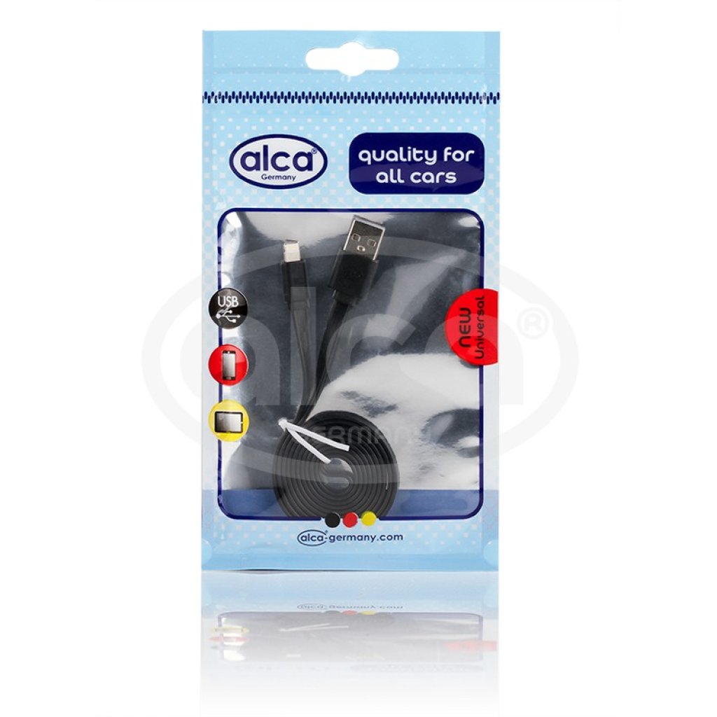 Kabel Apple USB 2.0 s konektorem Lightning 1m, černý, 510710