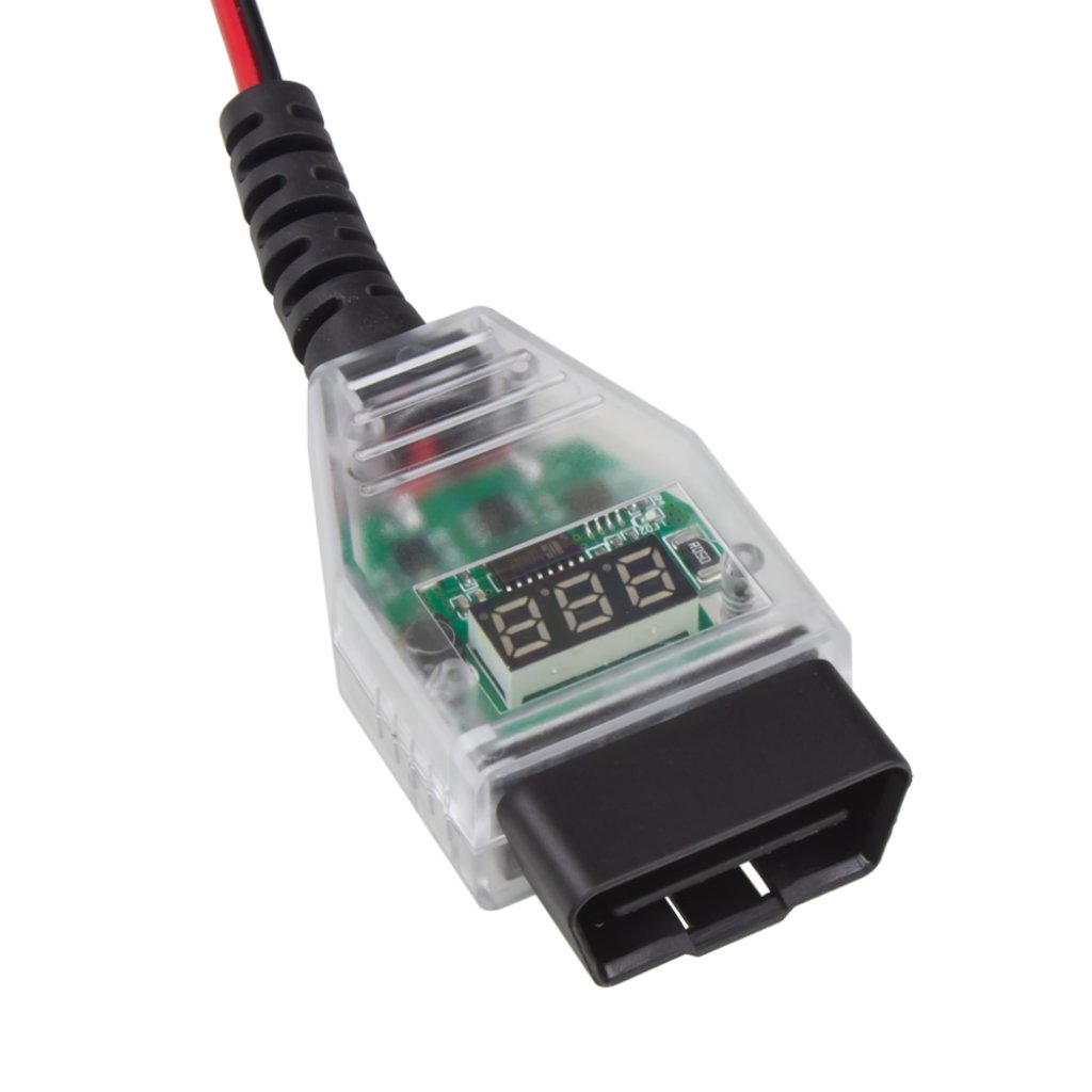 Kabel OBD pro zálohování napájení vozu při výměně akumulátoru
