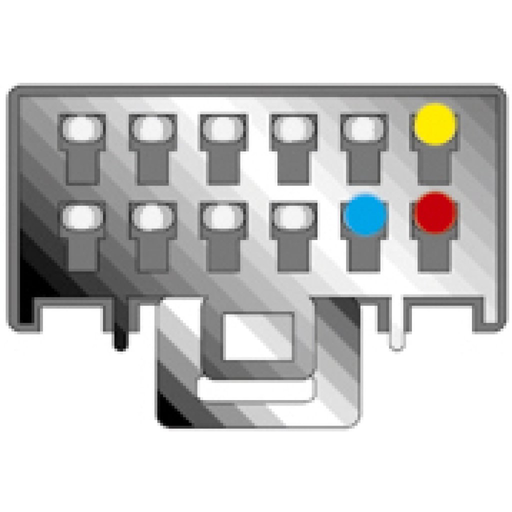 Kabel pro PANASONIC 12-pin / ISO