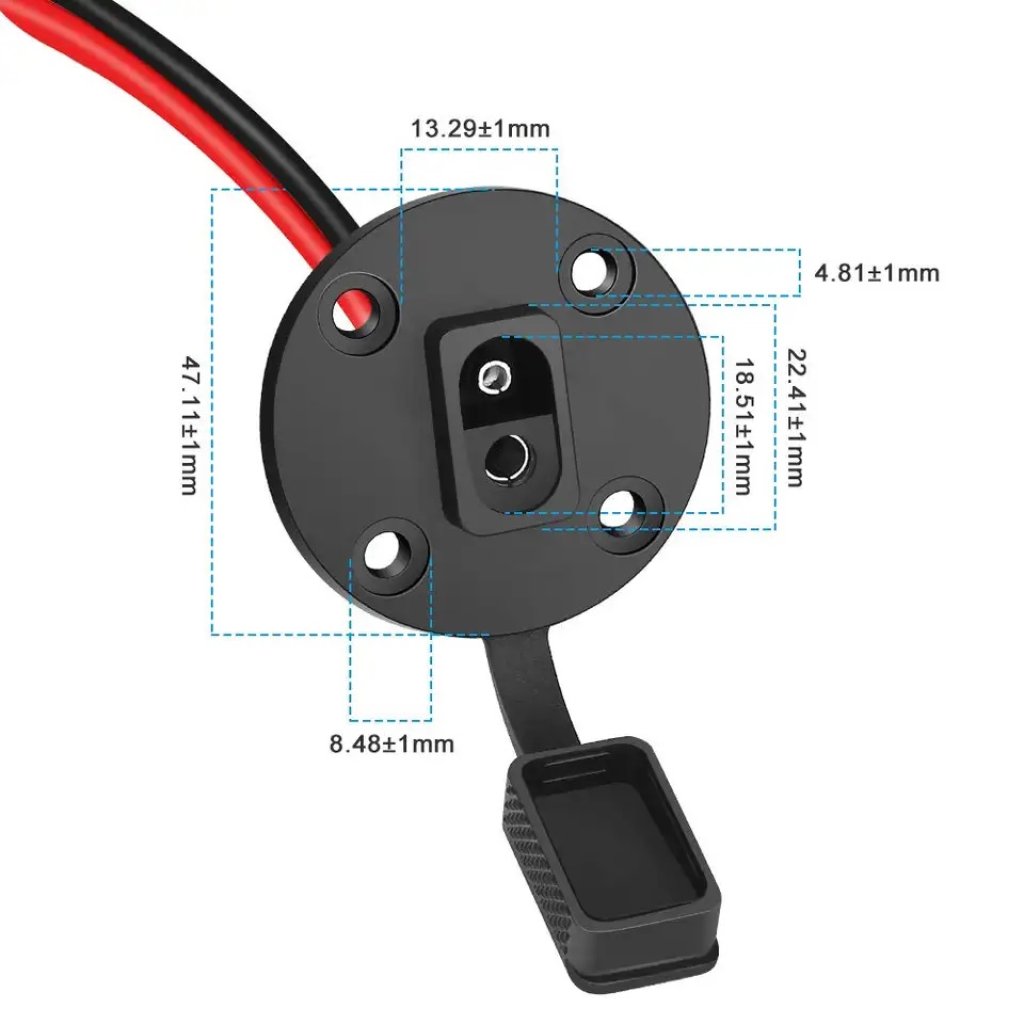 Kabel s konektorem SAE k nabíječkám
