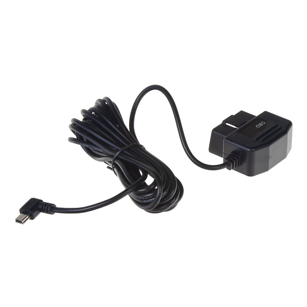 Kabeláž pro napájení DVR kamery z OBD konektoru na miniUSB