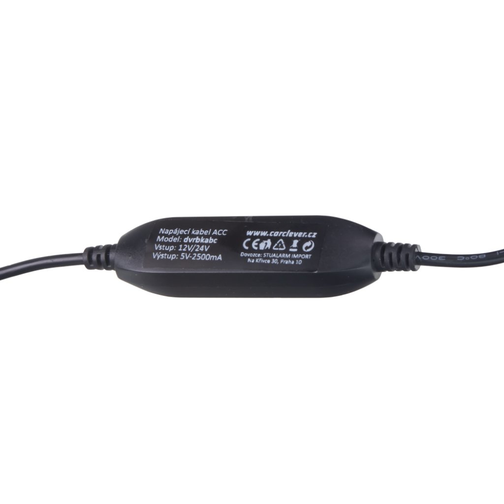 Kabeláž pro pevnou montáž DVRB s USB-C