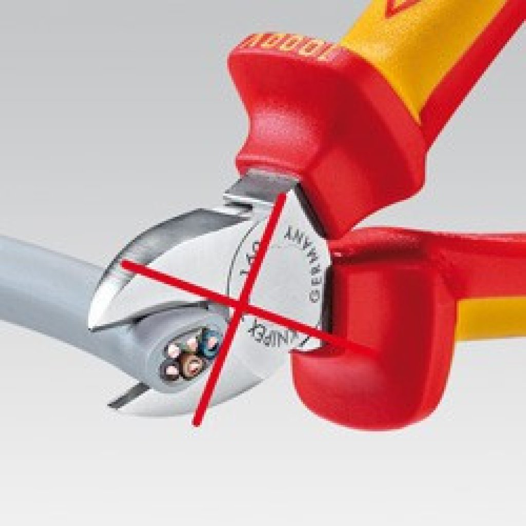 Kabelové nůžky izolované vícesložkovými návleky, certifikace VDE 165 mm - 9516165