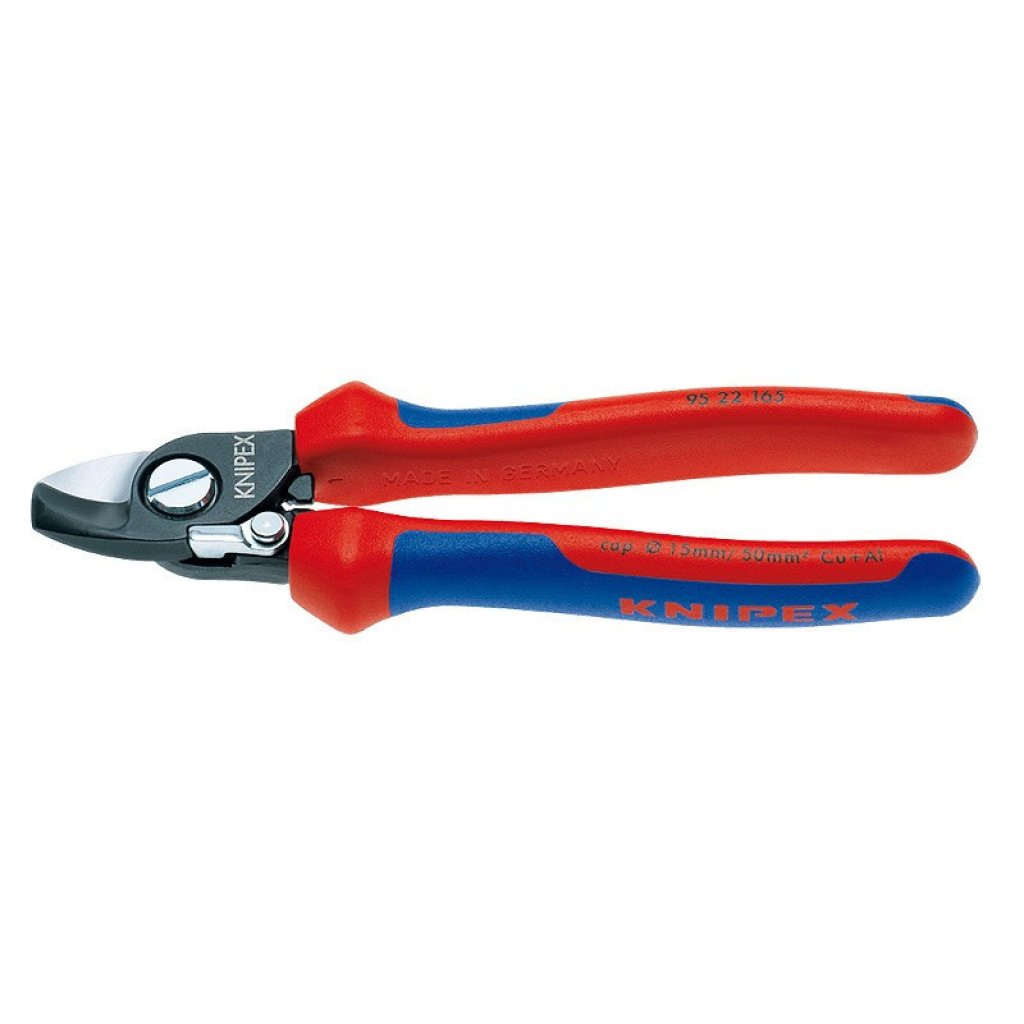 Kabelové nůžky s otevírací pružinou 165 mm - 9522165