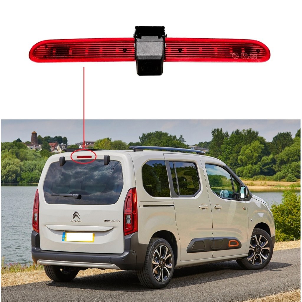 Kamera 4PIN NTSC/PAL pro Citroen Berlingo Peugeot Partner II (2008-2016)