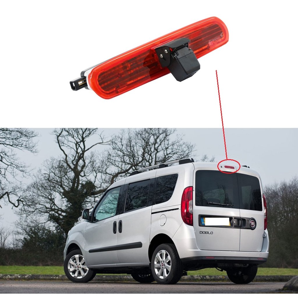 Kamera 4PIN NTSC/PAL pro Fiat Doblo, Opel Combo