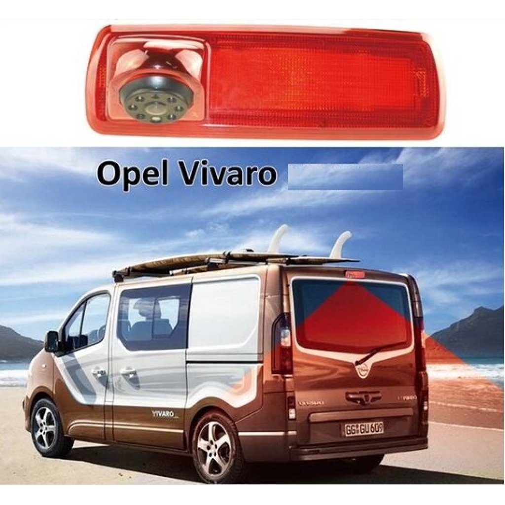 Kamera 4PIN NTSC/PAL pro Opel Vivaro, Renault Trafic 2014-, Fiat talento, Nissan NV300