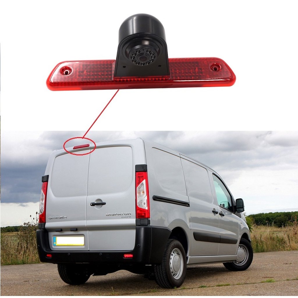 Kamera 4PIN NTSC/PAL pro Peugeot Expert / Citroën Jumpy, Toyota Space Tourer