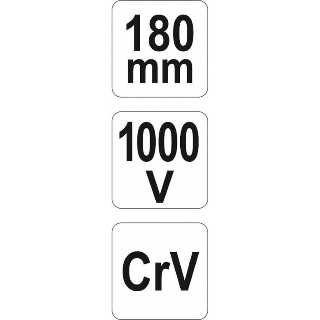 Kleště štípací boční 180mm VDE (1000V) - YT-21159