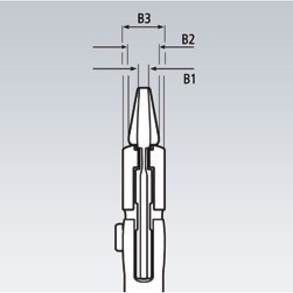 Klešťový klíč XL chromované 400 mm - 8603400