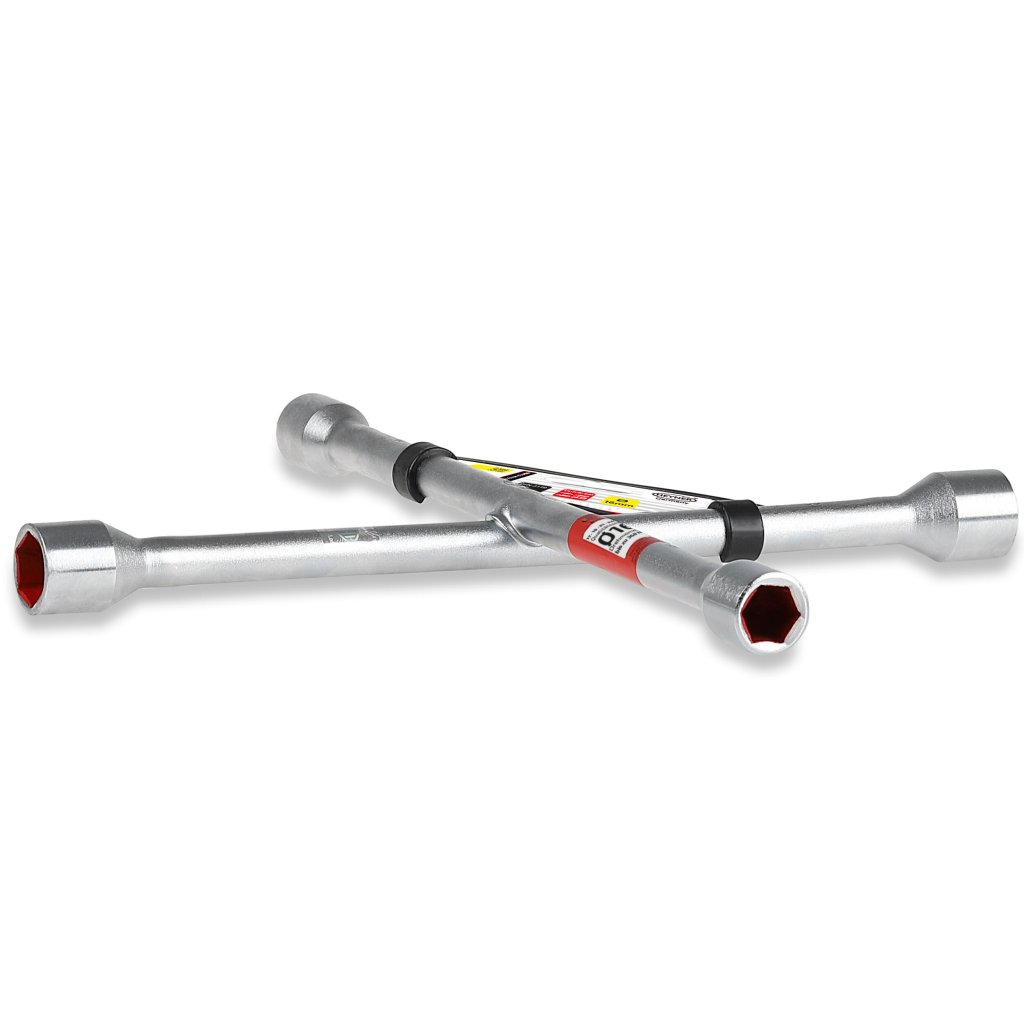 Klíč na kola křížový HEYNER 17-19-21 (13/16")-22mm X-Wheel Wrench PRO, 420000