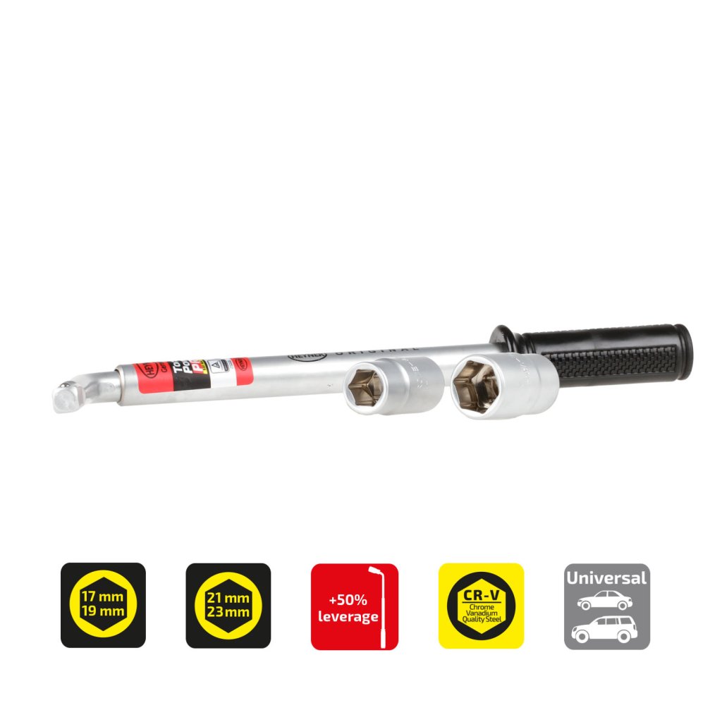 Klíč na kola teleskopický TUV 17/19 a 21/23mm, 417100