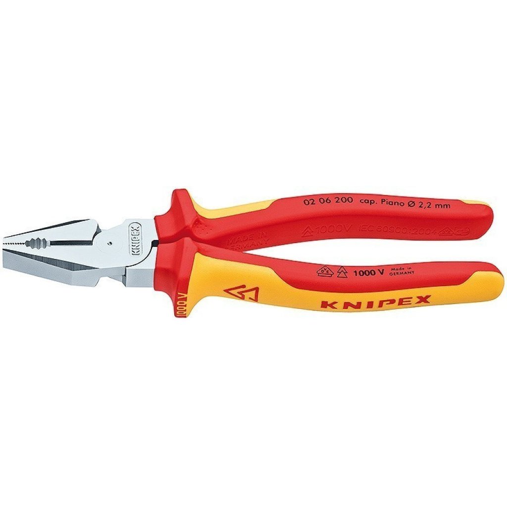 Kombinované silové kleště Knipex 0206225 - 225 mm