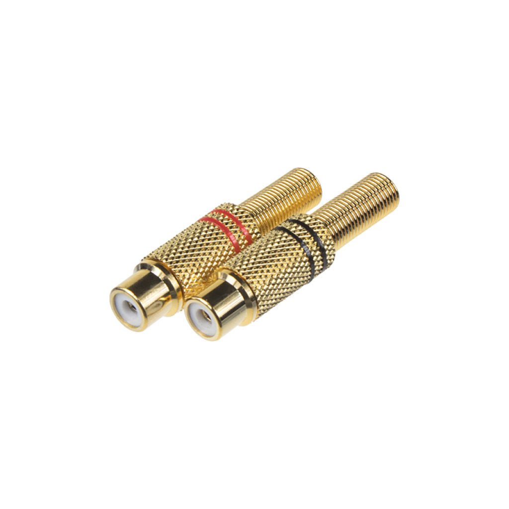 Konektor CINCH GOLD samice-pár