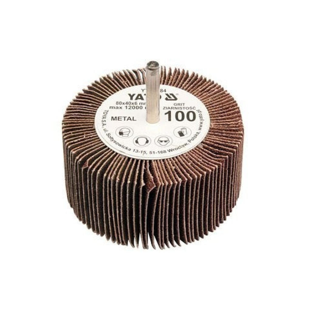 Kotouč lamelový radiální 80x40 P-100 s hřídelí 6 mm