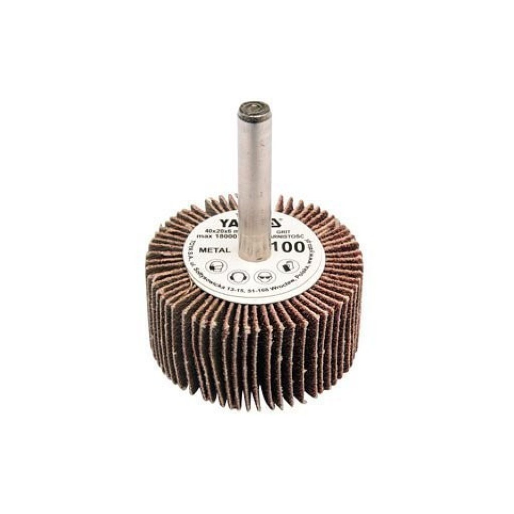 Kotouč lamenový radiální 40x20 P-100 s hřídelí 6 mm