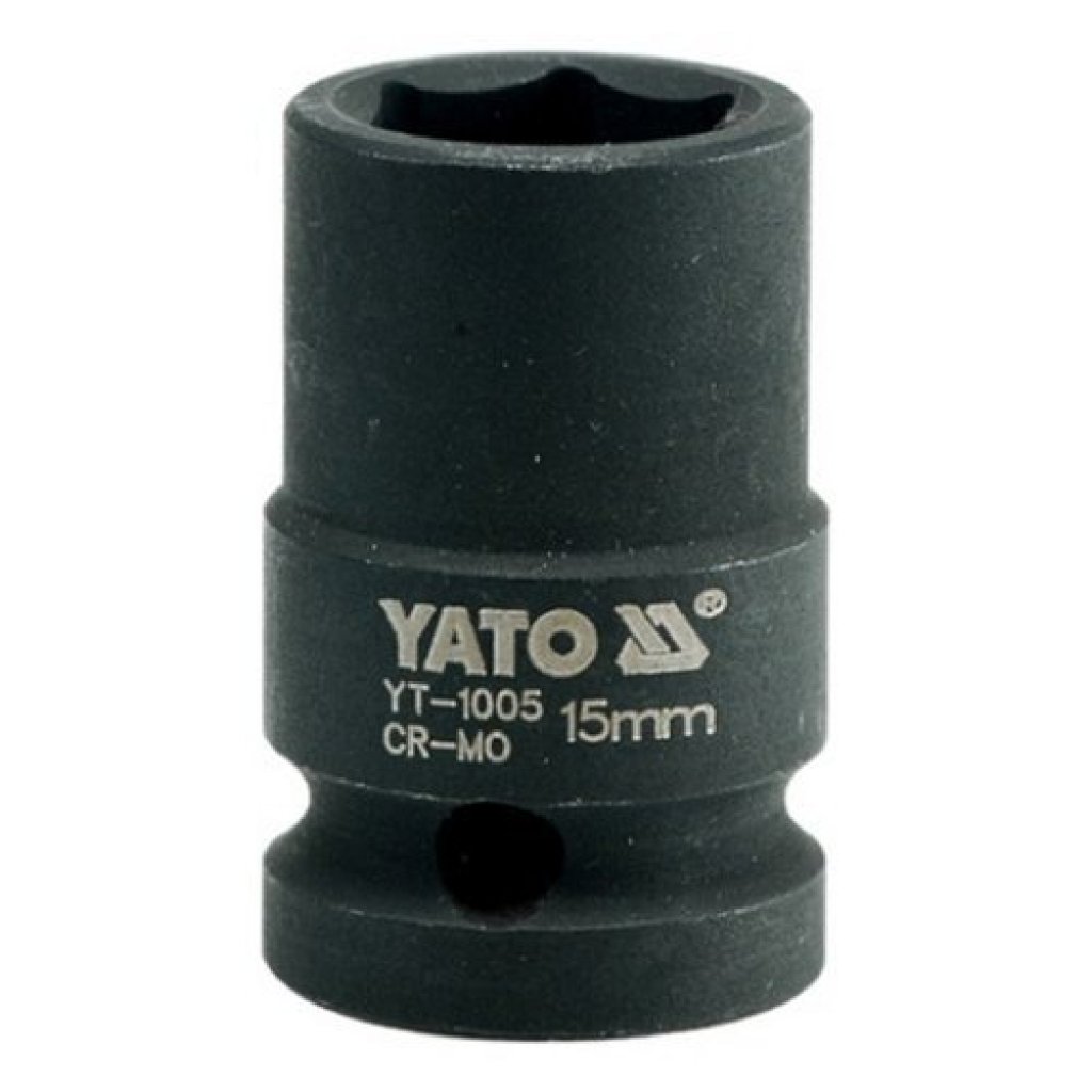 Kovaný vnitřní nástrčný klíč 1/2" šestihranný 15 mm CrMo YATO - YT-1005