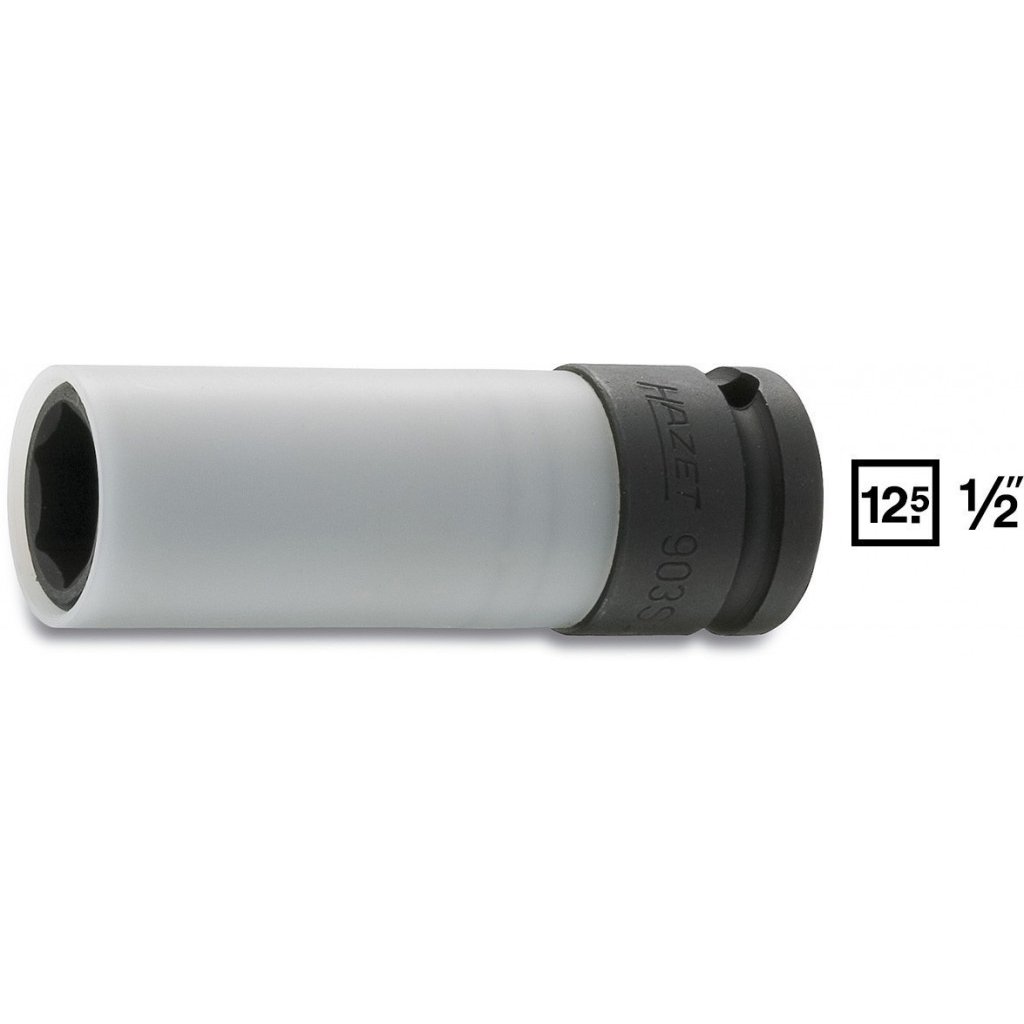 Kovaný vnitřní nástrčný klíč 1/2" šestihranný 15mm HAZET 903SLG-15 - HA072231