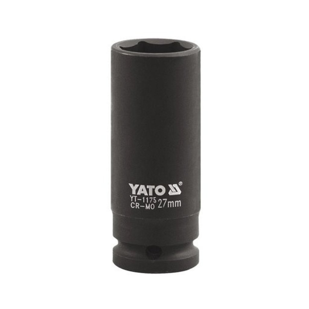 Kovaný vnitřní nástrčný klíč hluboký 1" šestihranný 30 mm YATO - YT-1176