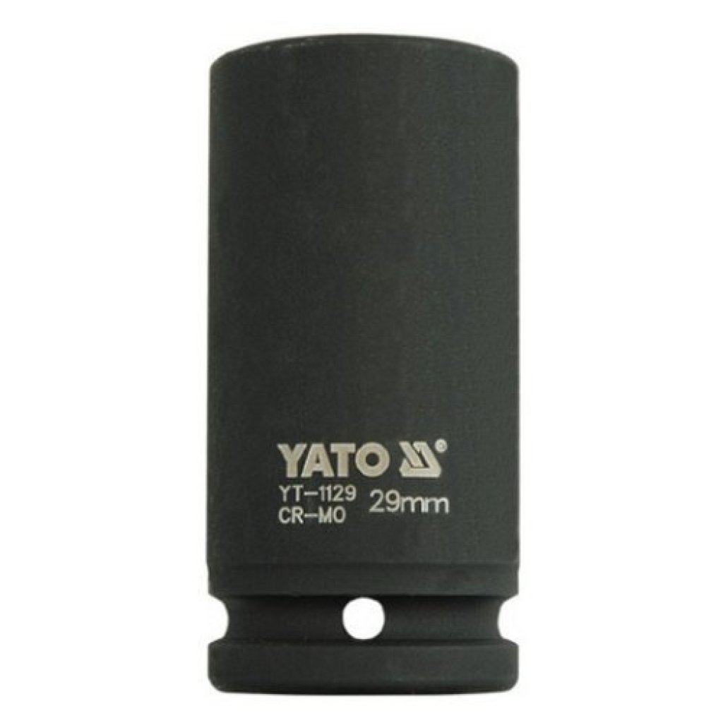 Kovaný vnitřní nástrčný klíč hluboký 3/4" šestihranný 29 mm CrMo YATO - YT-1129