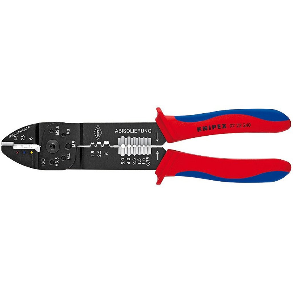 Krimpovací kleště lakováno na černo 240 mm - 9722240