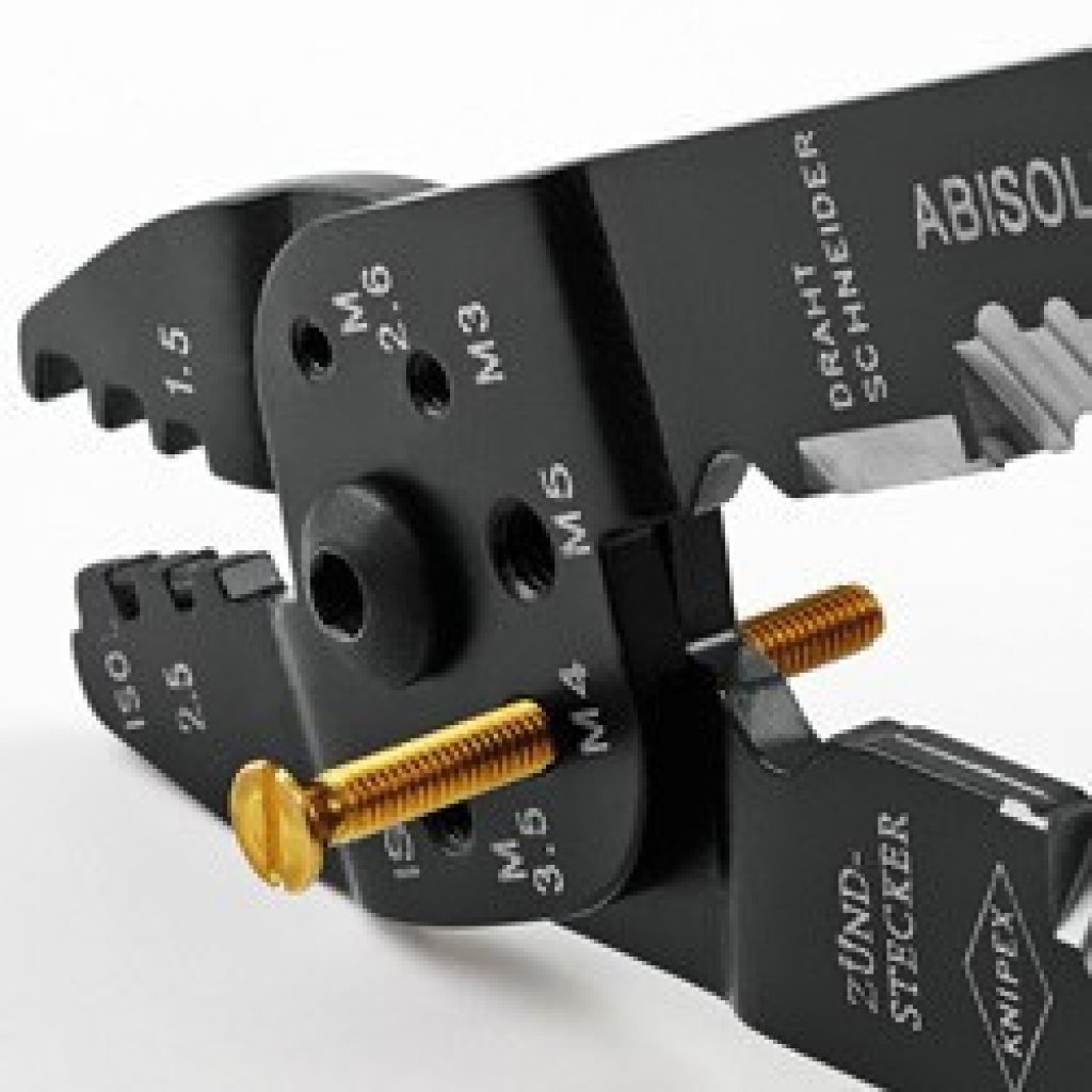 Krimpovací kleště lakováno na černo 240 mm - 9722240