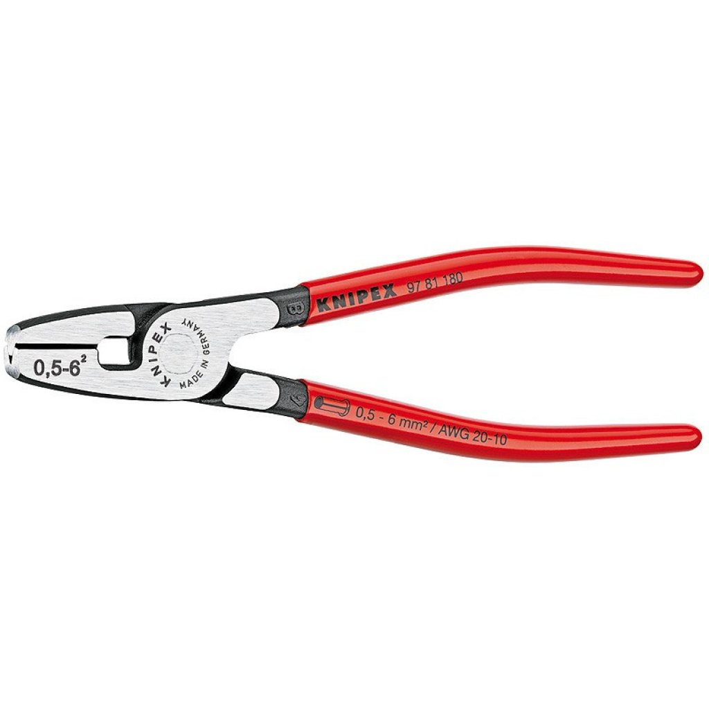 Krimpovací kleště na koncové dutinky 180 mm - 9781180