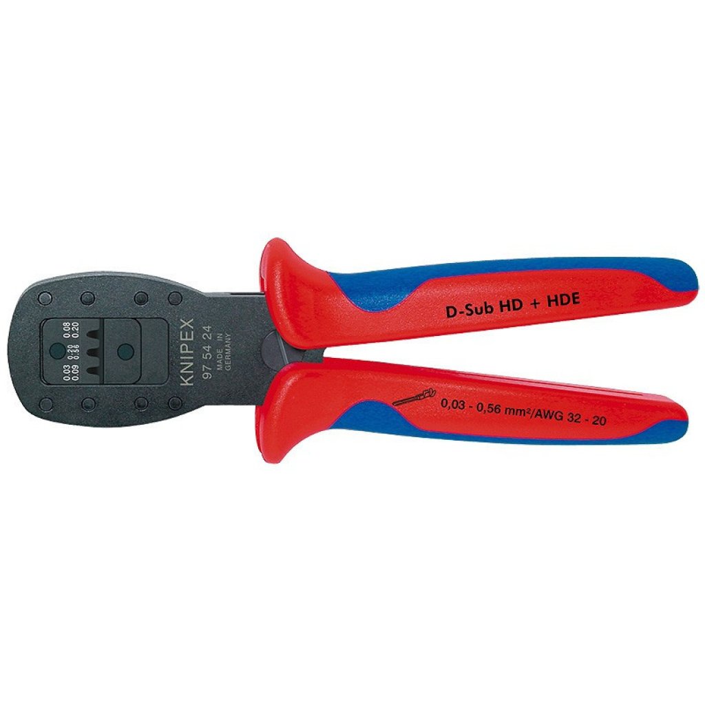 Krimpovací kleště na miniaturní konektory brunýrované 190 mm - 975424