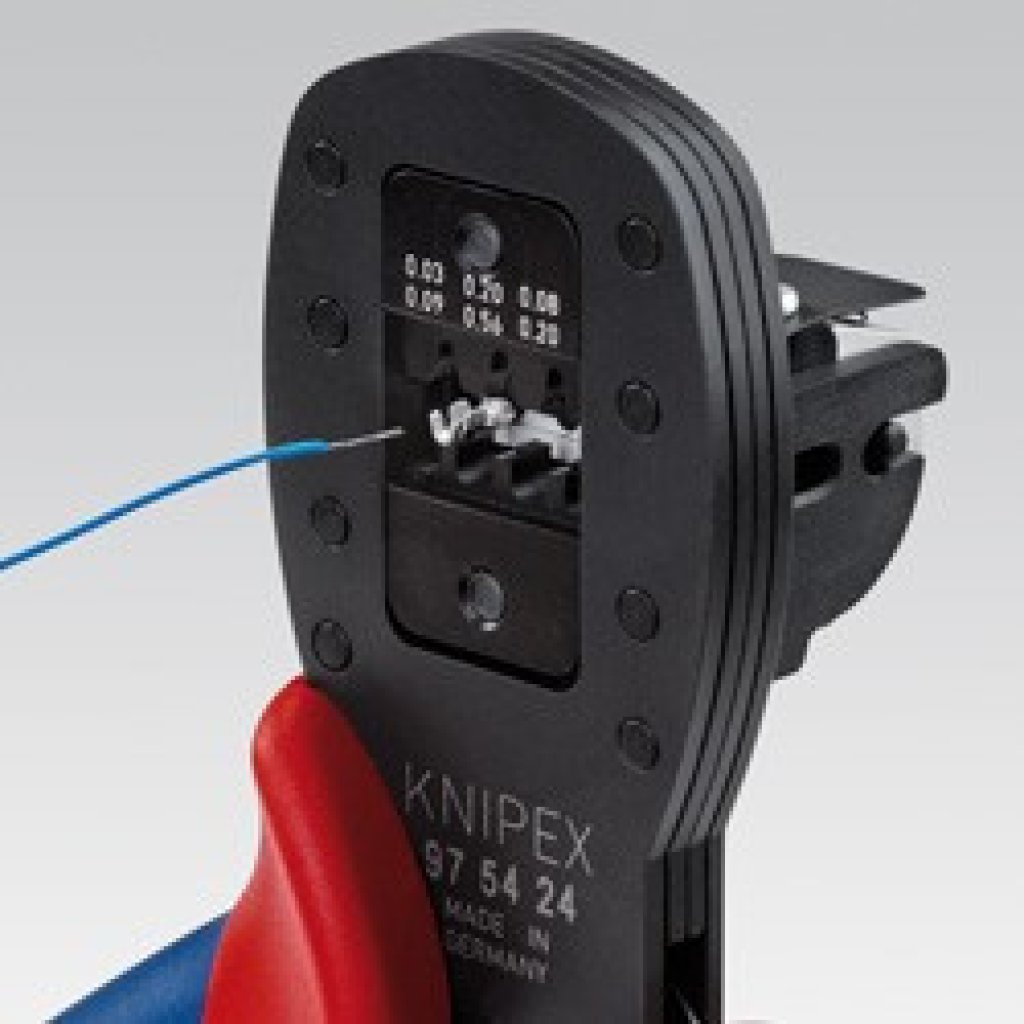 Krimpovací kleště na miniaturní konektory brunýrované 190 mm - 975425