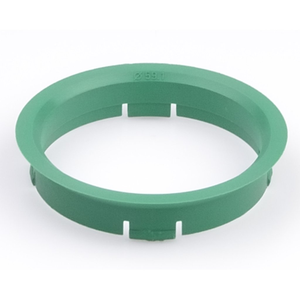 Kroužek vymezovací 63,3 / 59,1 (FZ08), plast, zelená, přesah kužele 6mm