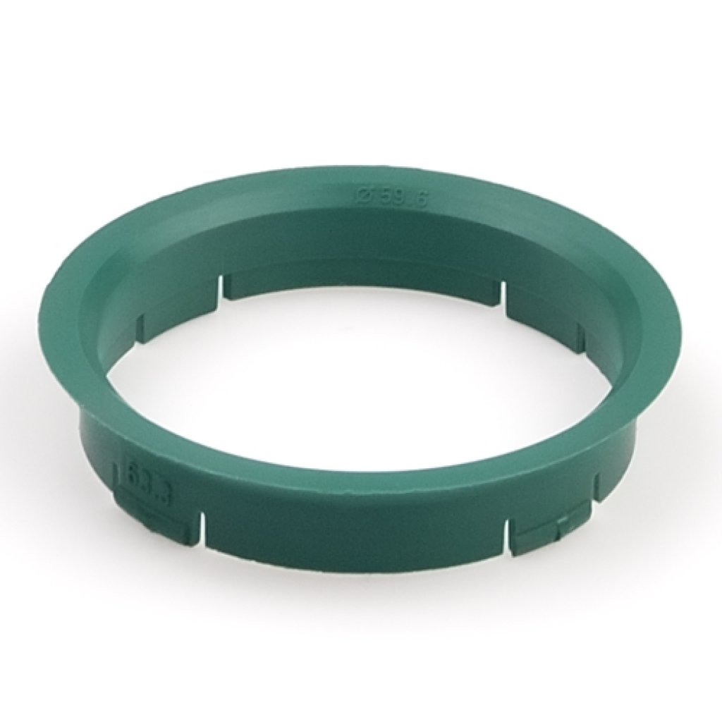 Kroužek vymezovací 63,3 / 59,6 (FZ09), plast, tmavě zelená, přesah kužele 6mm