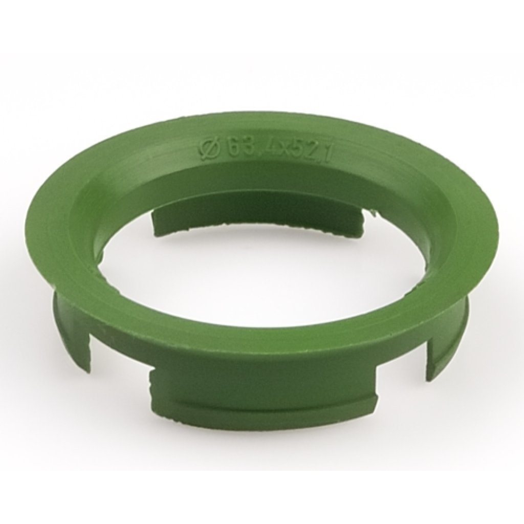 Kroužek vymezovací 63,4 / 52,1 (Z07D), plast, zelený, přesah kužele 7mm