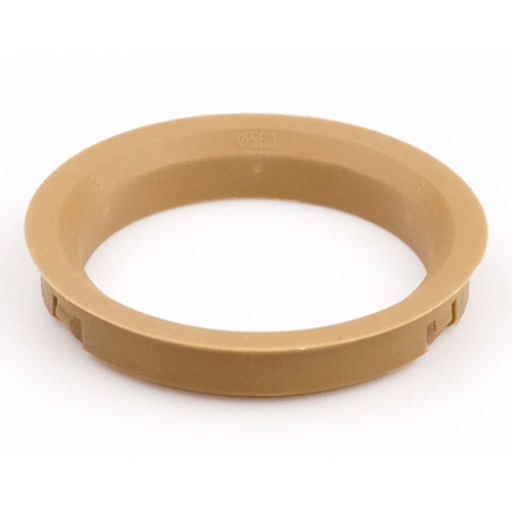 Kroužek vymezovací 68,0 / 56,1 (104.0200.055), plast, žlutohnědá, přesah kužele 4mm