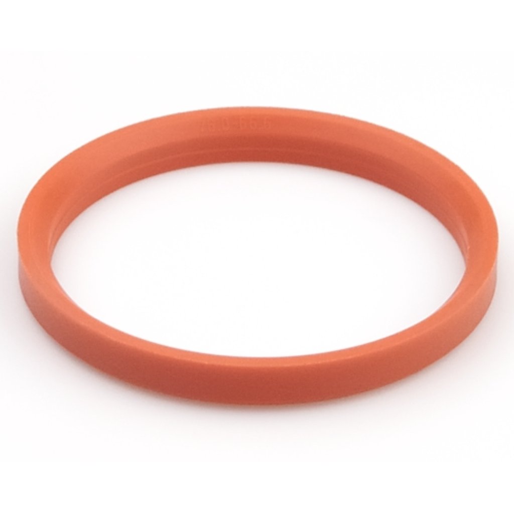 Kroužek vymezovací 76,0 / 66,6 (T28-SL666P), plast oranžová, bez osazení