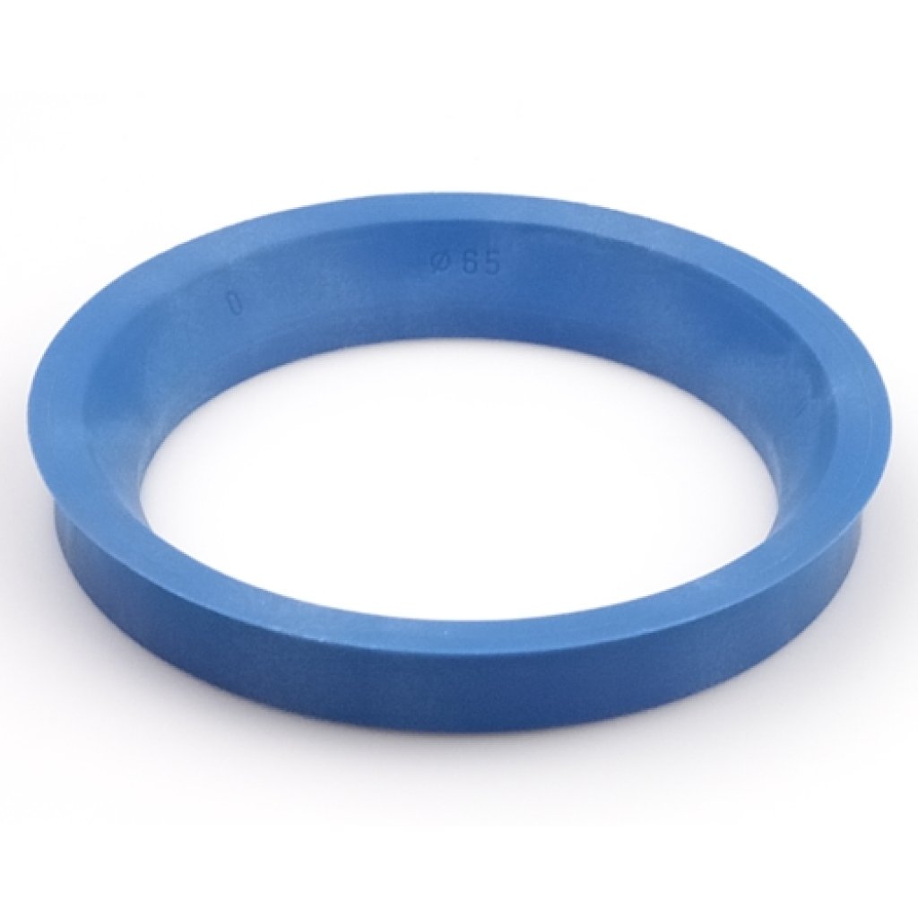 Kroužek vymezovací 82,0 / 65,0 (104.0200.121), plast, modrá, přesah kužele 4mm