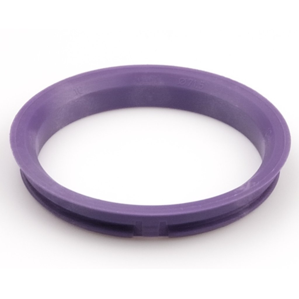 Kroužek vymezovací 82,0 / 71,5 (104.0200.084), plast, fialová, přesah kužele 4mm