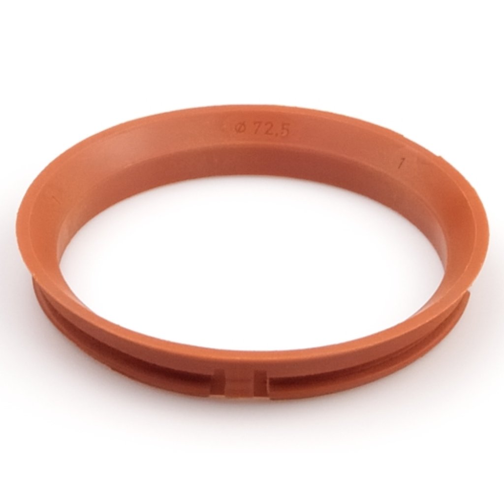 Kroužek vymezovací 82,0 / 72,5 (104.0200.085), plast, červenooranžová, přesah kužele 4mm