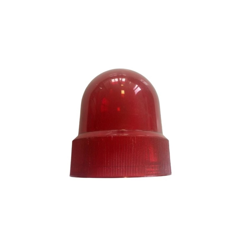 Kryt na maják červený průměr 12 cm