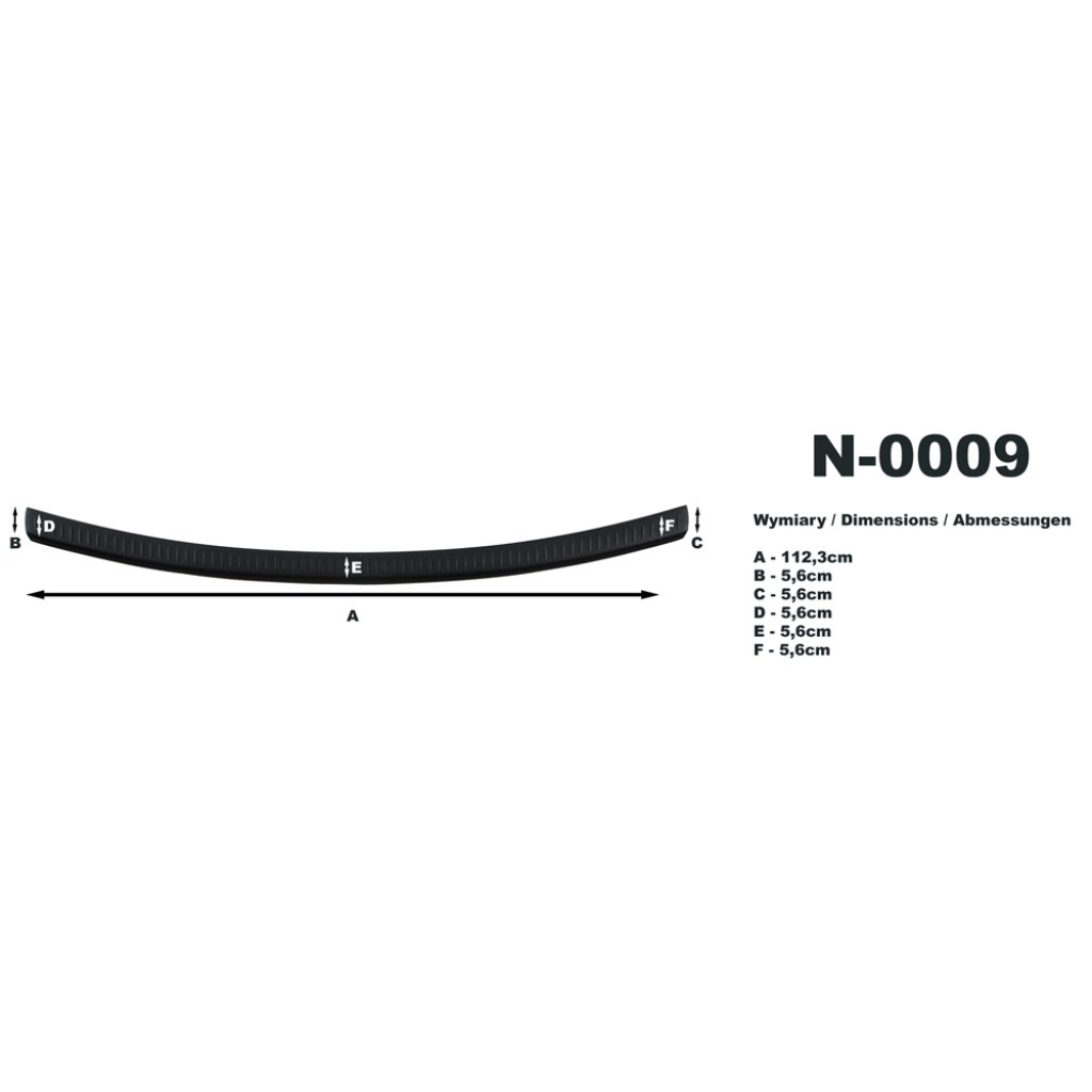 Kryt nákladové hrany Nissan Qashqai 5M 2007- | Rider