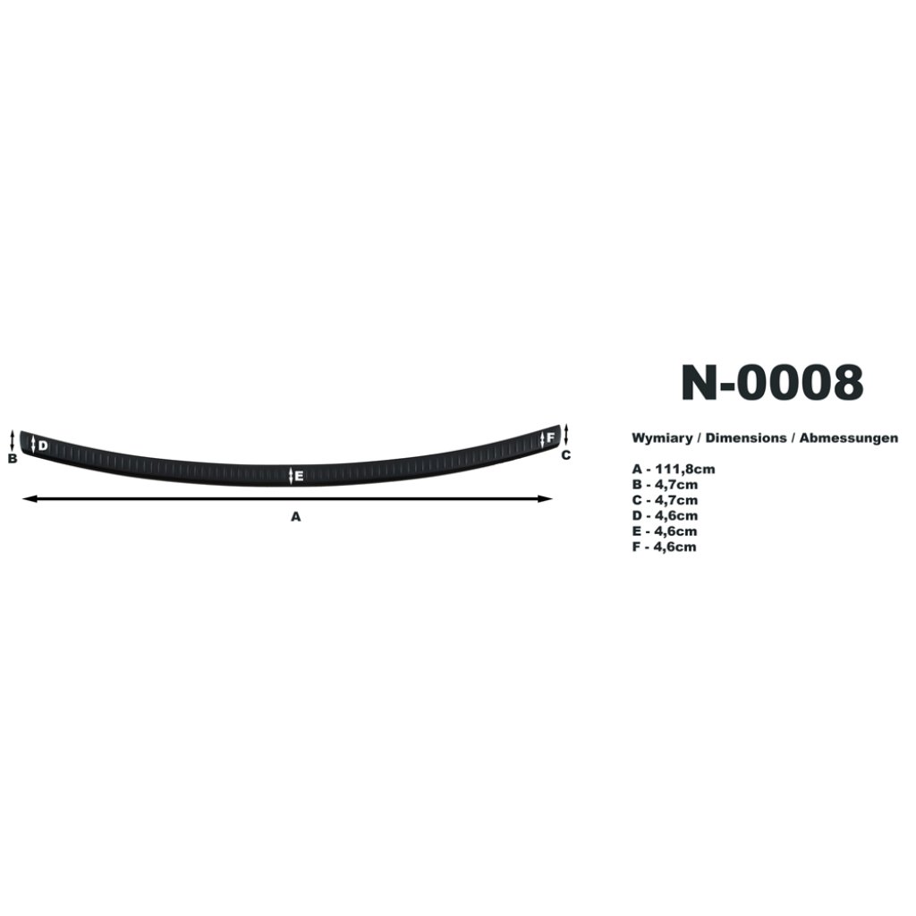 Kryt nákladové hrany Nissan Qashqai 7M 2008- | Rider