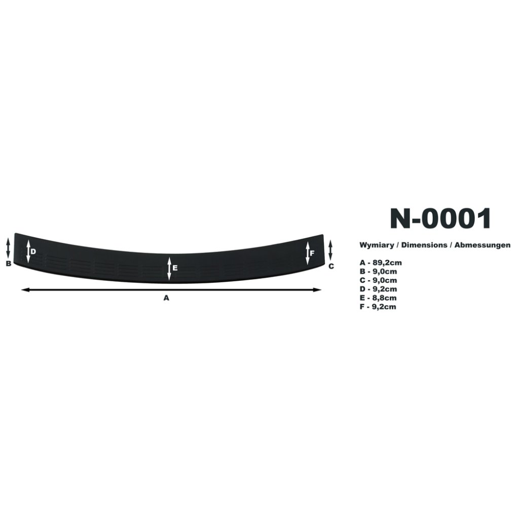 Kryt nákladové hrany Seat Altea XL 2006- | Rider