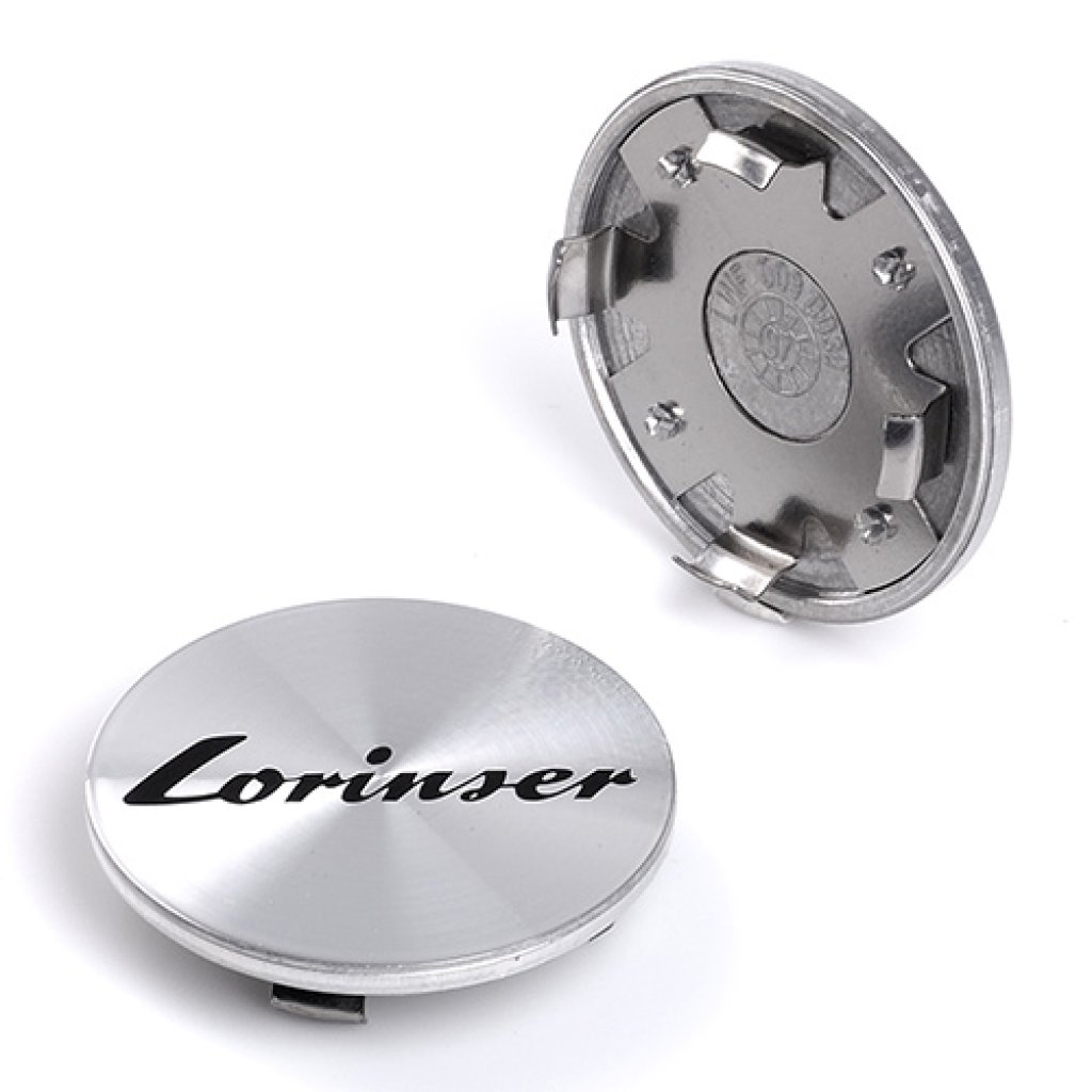 krytka průměr 52/63mm (vnitřní,vnější) Lorinser, stříbrná leštěná, černý nápis