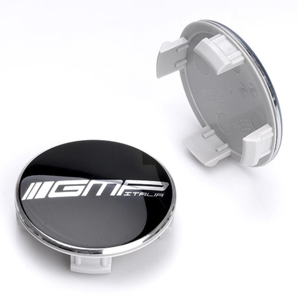 Krytka průměr 53,5/56,5mm(vnitřní,vnější) GMP CS57(M57), plast, černá lesklá, úchyt 5mm