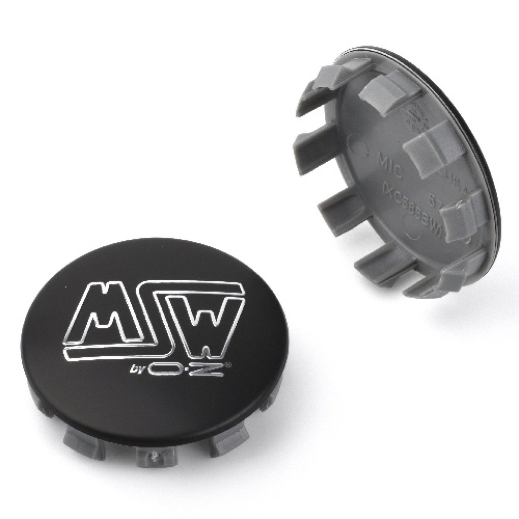 Krytka průměr 53,5/56,5mm(vnitřní,vnější) MSW, plast černá (M57C XC565BW) úchyt 5mm