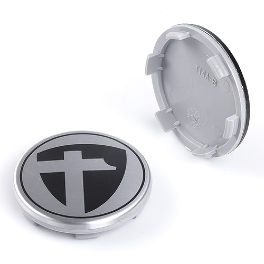 krytka průměr 54,5/59mm (vnitřní,vnější) (T14A-B) Tomason, plast, stříbrná, úchyt 2mm