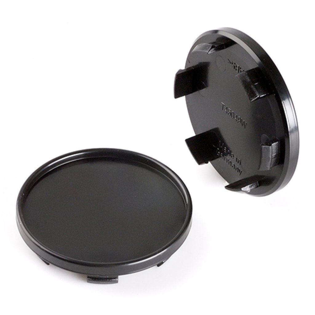 Krytka průměr 56,5/65mm(vnitřní,vnější) plast černá bez loga RH (T45049WS), úchyt 3mm