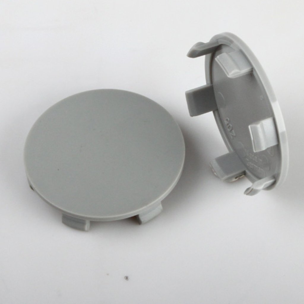 krytka průměr 56/60mm(vnitřní,vnější) bez loga, Brock, RC design, Platin (Z05KG) úchyt 4mm