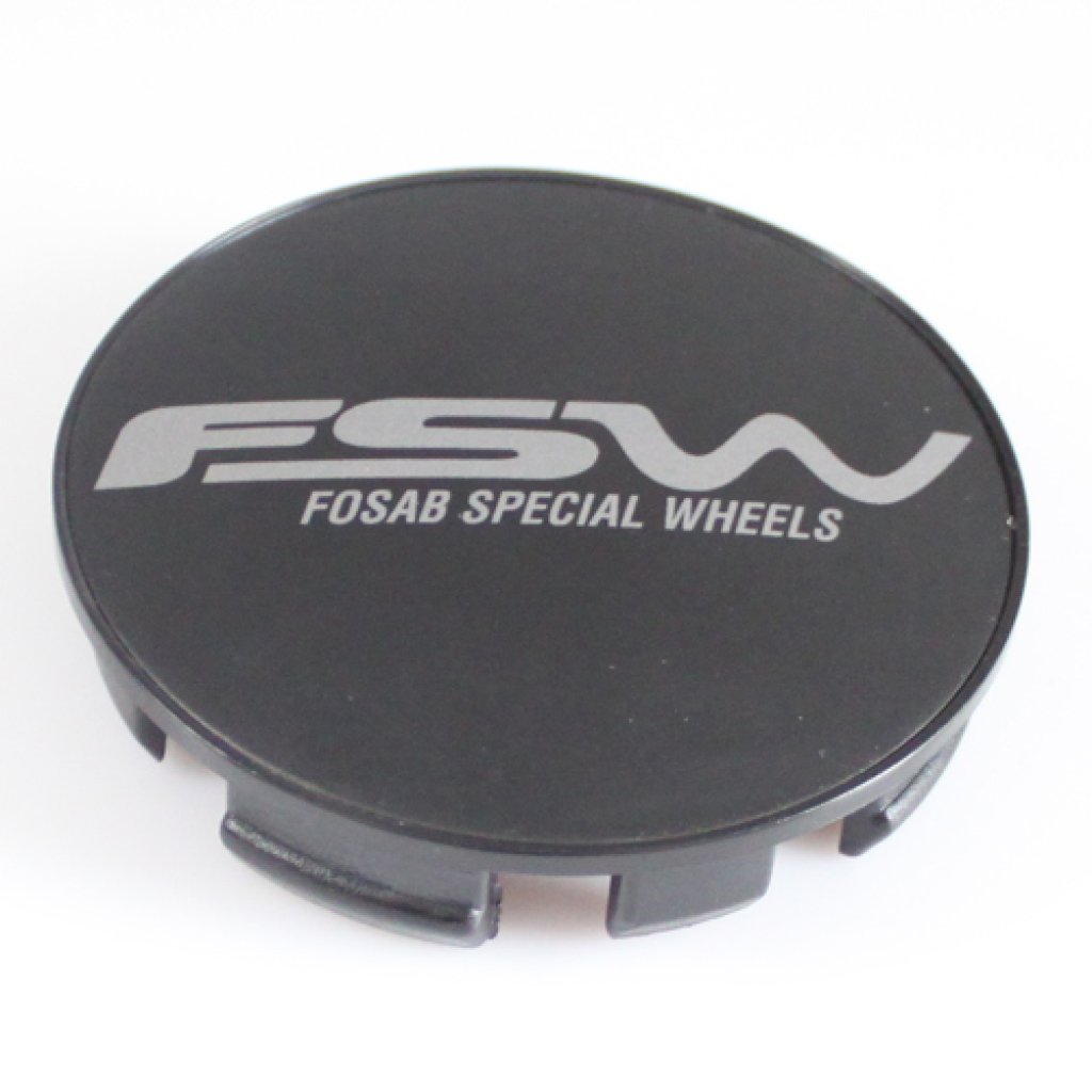 krytka průměr 56/60mm(vnitřní,vnější) FSW, plast, černá, úchyt 5mm